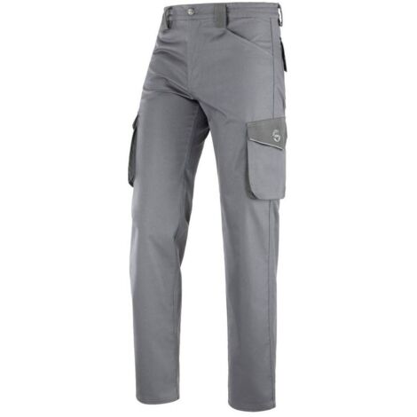 Pantaloni da lavoro multitasche Neri Boston - S - Grigio