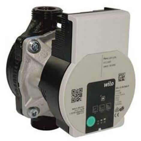 Wilo – Circulateur pour poêles 15/7 – Raccord 1 pouce – Entraxe 130 mm – Optimisé pour systèmes solaires