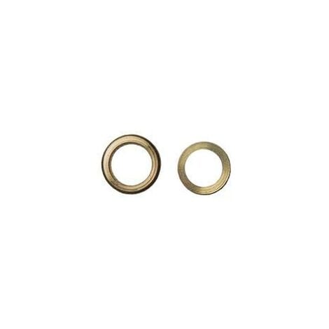 100 x brass washer mm.15