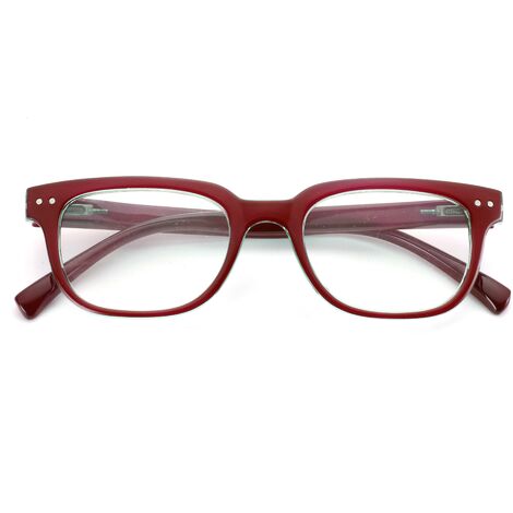 4 x gmv glasses mod. rome d. 1 couleur rouge