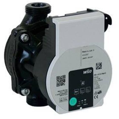 Wilo – Circulateur à pompe 15/8 130 – Filetage plomberie 1' – Entraxe 75mm – Tension 230V pour systèmes de chauffage et solaires