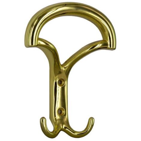 APPENDIABITI IN OTTONE FINITURA ORO LUCIDO A 3 POSIZIONI | Leroy Merlin