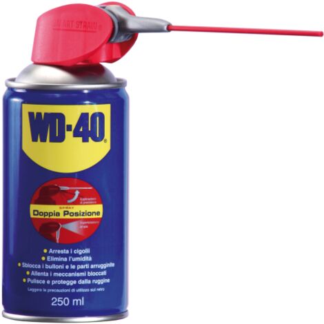 WD-40 spray 250 ml dA verrouillage de la valve de lubrification de protection 2 fonctions