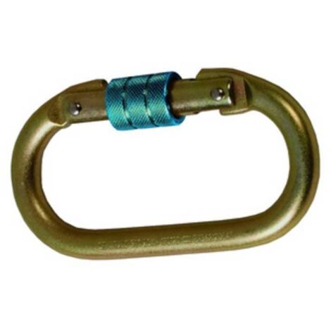MOSCHETTONE INOX CON CHIUSURA DRITTA L 50 MM A 8 MM D 5 MM E 6,5 MM