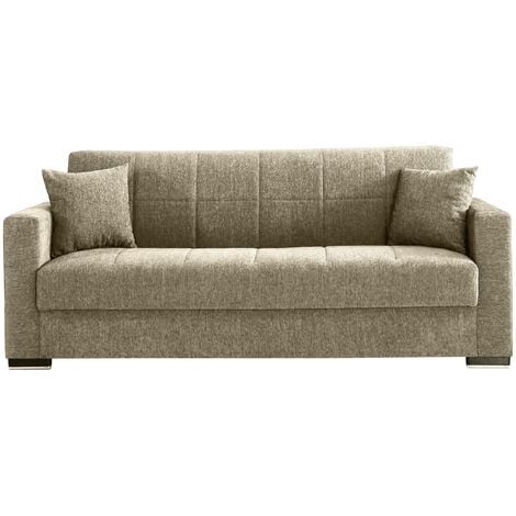 Sofanora3str beige prêt au toucher