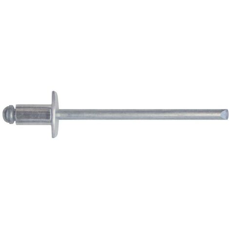 5 x rivettes en aluminium 4,0x18
