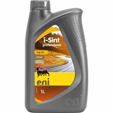 12 x OLIO LUBRIFICANTE ENI I-SINT 5W-40 1 L
