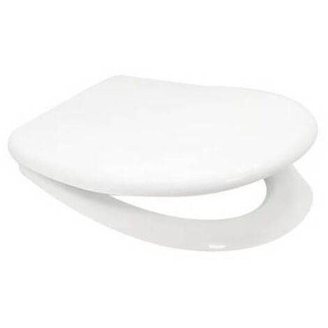 Copriwater Morbido E Spesso In Peluche - Universale Per WC A U, O E V - Facile Da Installare E Lavabile - Colore Rosa