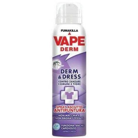 REPELLENTE INSETTI VAPE DERM E DRESS