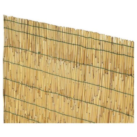 Paravent Arella 2x3 m en bambou 3/4 mm – Reliure nylon Arelle – Brise vue esthétique pour jardin extérieur