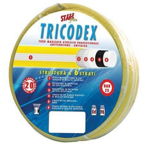 Tubo Irrigazione Magliato Nts 5 Strati Supertrikeco 5 /8 Lunghezza 15 Mt