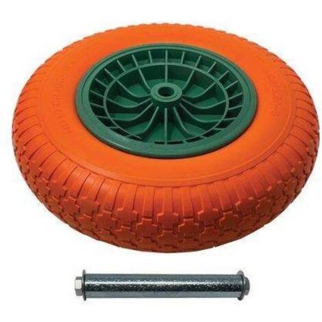 Ruota Posteriore In Carbonio Per Aereo RC 100cc Con Gomma PU 1,75''
