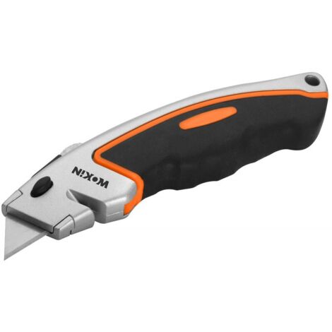 COLTELLO CUTTER ALLUMINIO SOFTGRIP 301319 WOKIN (1/2)