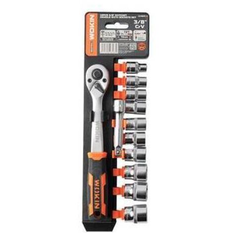 Set Chiavi A Bussola US PRO 17 Pezzi - Metriche 8-24mm, Attacco 3/8", Perfetto Per Fai Da Te E Professionisti! - Foto 6