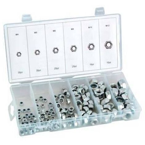 150/182Pcs Controdado In Nylon 304 Acciaio Inossidabile M3 M4 - Foto 3