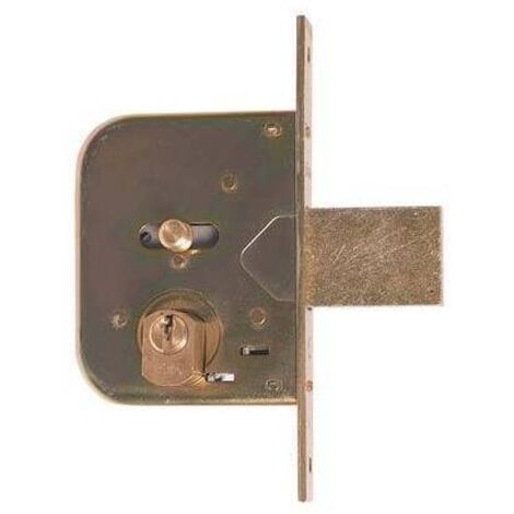 Serratura Per Basculante/garage Cilindro A Profilo Europeo Interasse 70 Mm, Senza Leva Per Sblocco Interno | Leroy Merlin - Foto 4