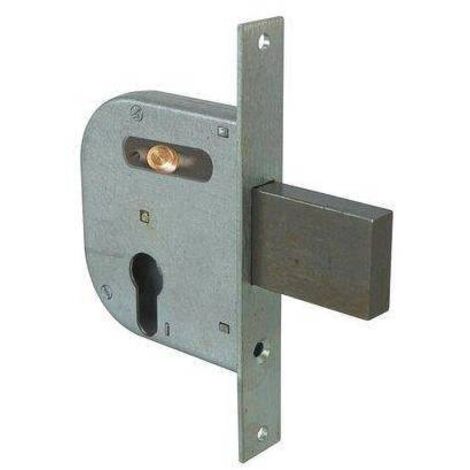 Serratura Per Basculante/garage Cilindro A Profilo Europeo Interasse 70 Mm, Senza Leva Per Sblocco Interno | Leroy Merlin - Foto 11