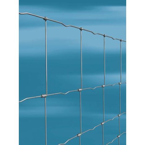 Filet pour moutons galvanisé "Nodagri" maille 15cm de long x 9 fils - 50m rotatif - 100h cm (1/2)