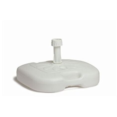 Idroweb – Pied de parasol 5,0 x en polyéthylène haute densité – Remplissage jusqu'à 20L – Pour mât de parasol de 38mm – Résistant aux intempéries (1/3)