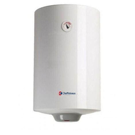 Chaffoteaux – Chauffe-eau électrique vertical mural 50L – Régulation automatique – Anode en magnésium – Classe C – Dimensions 480x573mm