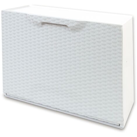 Artplast – Étagère à chaussures modulaire en rotin – Accrochable et modulable – Fixation latérale et murale – Épaisseur réduite pour espaces confinés (1/5)