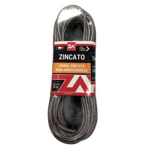 CAVETTO ACCIAIO ZINCATO TRASPARENTE