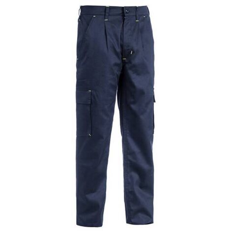 Champion - Authentic - Pantaloni con fondo elasticizzato blu navy a