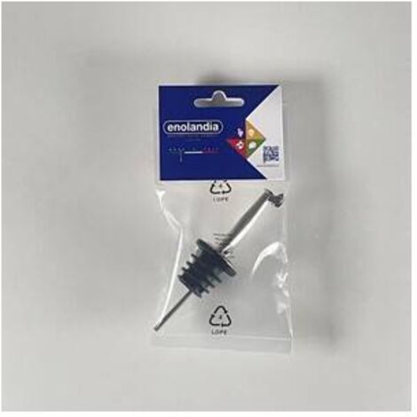 Dudki Versatore Olio In Acciaio Inox 1L - Beige, Beccuccio Antigoccia, Per Cucina E Ristorante