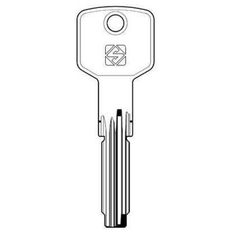 5,0 x CLÉ POINÇONNÉE CISA CS115 SILCA