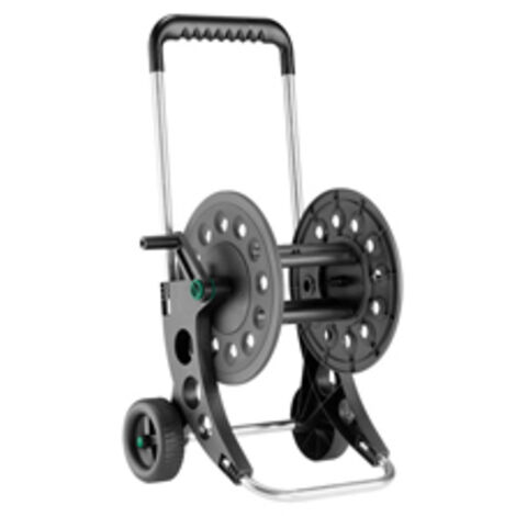 Claber – Chariot porte tuyau aluminium 60m ø12,5mm – Léger 2,4kg – Raccord inclus – Pour irrigation professionnelle - D89400000