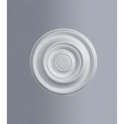 Rosettes décoratives pour le plafond en polystyrène élargi diverses décorations ER 32 - Ø32 cm.