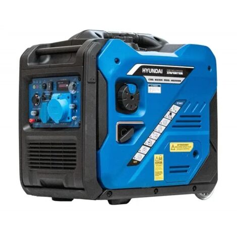Hyundai 65159 Petrol Generator Inverter 5.0 kW 223 DC