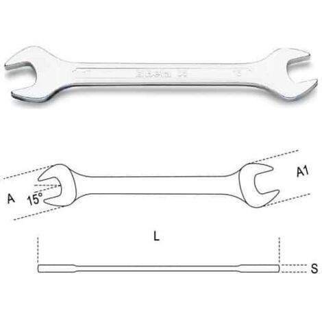 CHIAVE A FORCHETTA DOPPIA ART. 55 10 x 13 - mm 170