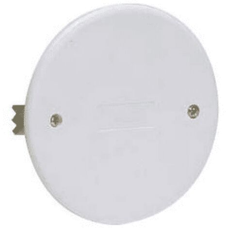 Couvercle expansible avec clips pour boîte d'encastrement ronde Ø 85mm IP40 FAEG - FG10241