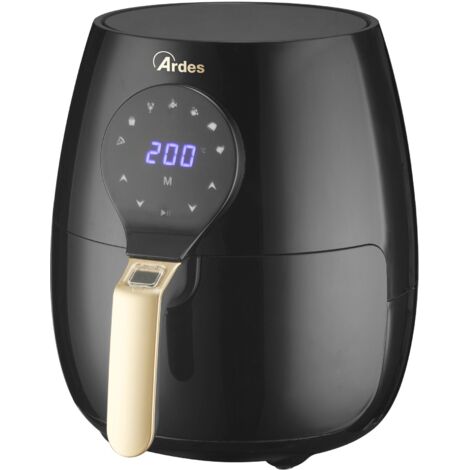 Friteuse à air chaud simple Ardes Eldorada Maxi 5 L Indépendante 1450 W Noir