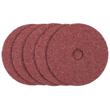 5 disques de ponçage de base en fibre Ø 125x22 mm (1/2)