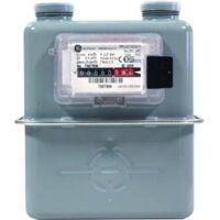 Compteur gaz volumétrique méthane G4 – Débit max 10m3/h – Boîtier aluminium moulé – Raccord 1'1/4 pour installation facile – DK