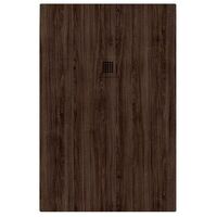 Receveur de douche nymo design en noyer foncé