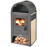 STUFA LEGNA 8 KW VIENNA BEIGE