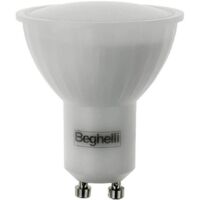 10 x BEGHELLI LED GU10 10W 57012 CALDA 3000K