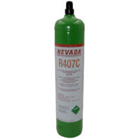 Bouteille de gaz réfrigérant rechargeable R407C 850 g – Spécialement conçue pour climatisation – Recharge rapide et efficace