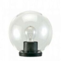 Lampadaire globe transparent IP44 – Résistant aux UV – Montage sur poteau ou console – Éclairage extérieur 230V – Acrilux