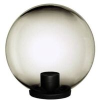 2,0 x LAMPADE GLOBE FUMÉ