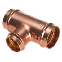 Raccordi a pressare in rame e bronzo per acqua e gas, serie B ONE.(DianFlex) Misura: Diam. 28x18x28