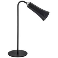 12 x LAMPADA LED RICARICABILE DA TAVOLO ALICE NERO
