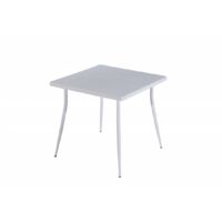 TAVOLO CARMEN 80X80XH75CM BIANCO