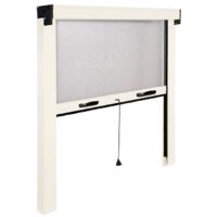 IRS Moustiquaire enroulable verticale pour fenêtre - 80X160 - BLANC