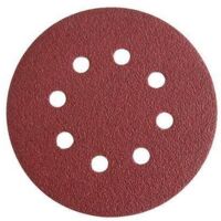 DISCO ABRASIVO FIBRATO VELCRATO 8 FORI IMPERIAL