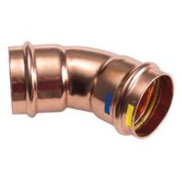 Raccordi a pressare in rame e bronzo per acqua e gas, serie B ONE.(DianFlex) Misura: Diam. 12