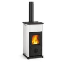 STUFA LEGNA 7 KW TEA 5.0 BIANCO